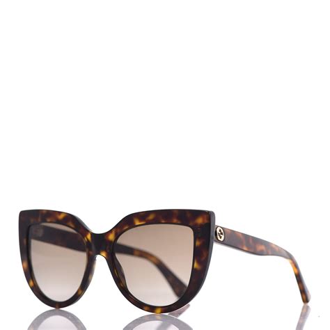 gucci sunglasses tortoise gold cat eye|gucci cat eye sunglasses beige.